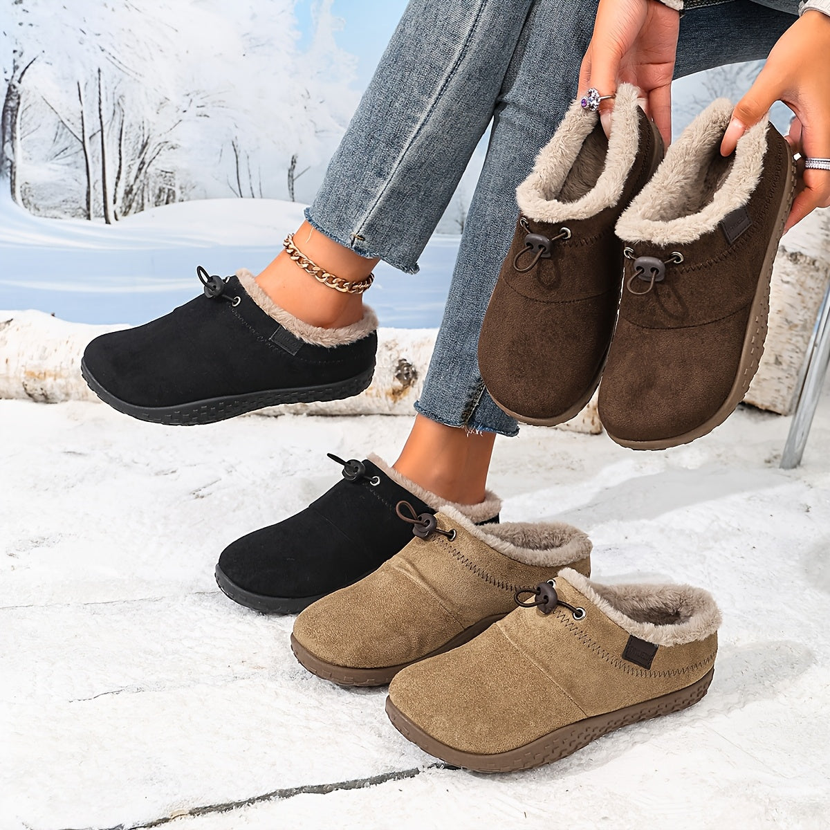 Women's Orthopedic Fleece-Lined Clogs – Warm Comfort & Arch Support