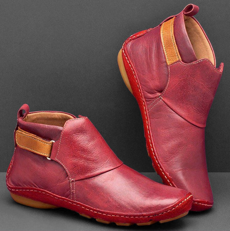 π₯ Last Day Sale 60% π₯ Women's Vintage Casual Short Ankle Boots