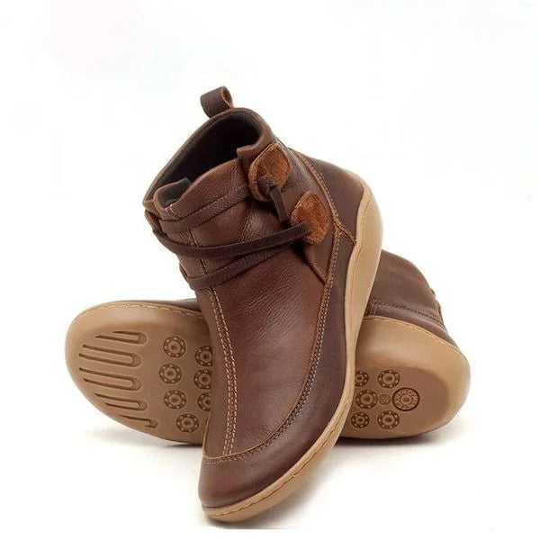 Women's Vintage Casual Short Ankle Boots.