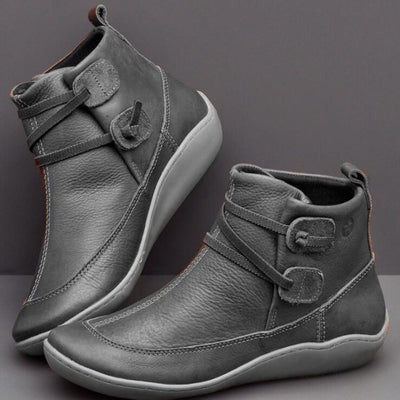 Women's Vintage Casual Short Ankle Boots.