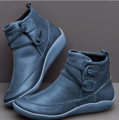 Women's Vintage Casual Short Ankle Boots.