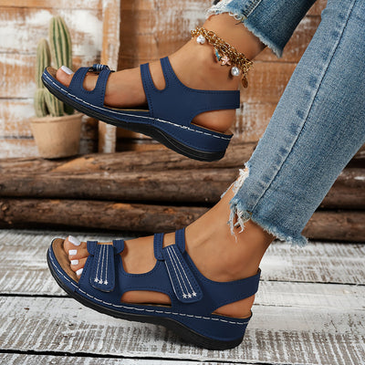 Women's orthopedic sandals with thick, comfortable, and soft soles