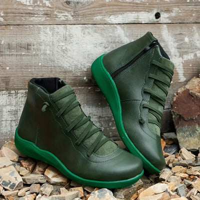 Women's Vintage Casual Ankle Boots