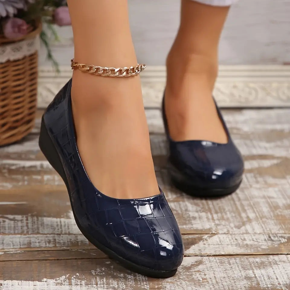 Women's Orthopedic leather shoes, Lightweight, Anti-Slip, Breathable