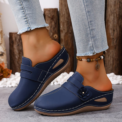 Wide Toe Orthopedic Comfort Mules.
