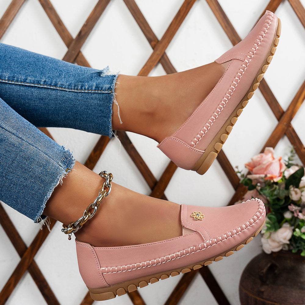 Orthopedic leather shoes, Lightweight, Anti-Slip, Breathable for Women