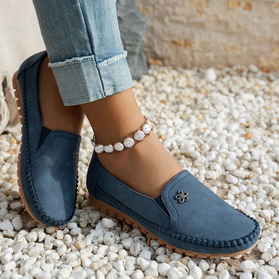 Orthopedic leather shoes, Lightweight, Anti-Slip, Breathable