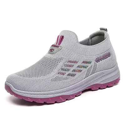 Fly Knit Slip-on Shoes – Orthopedic Support, Breathable Comfort & Perfect for All-Day Wear