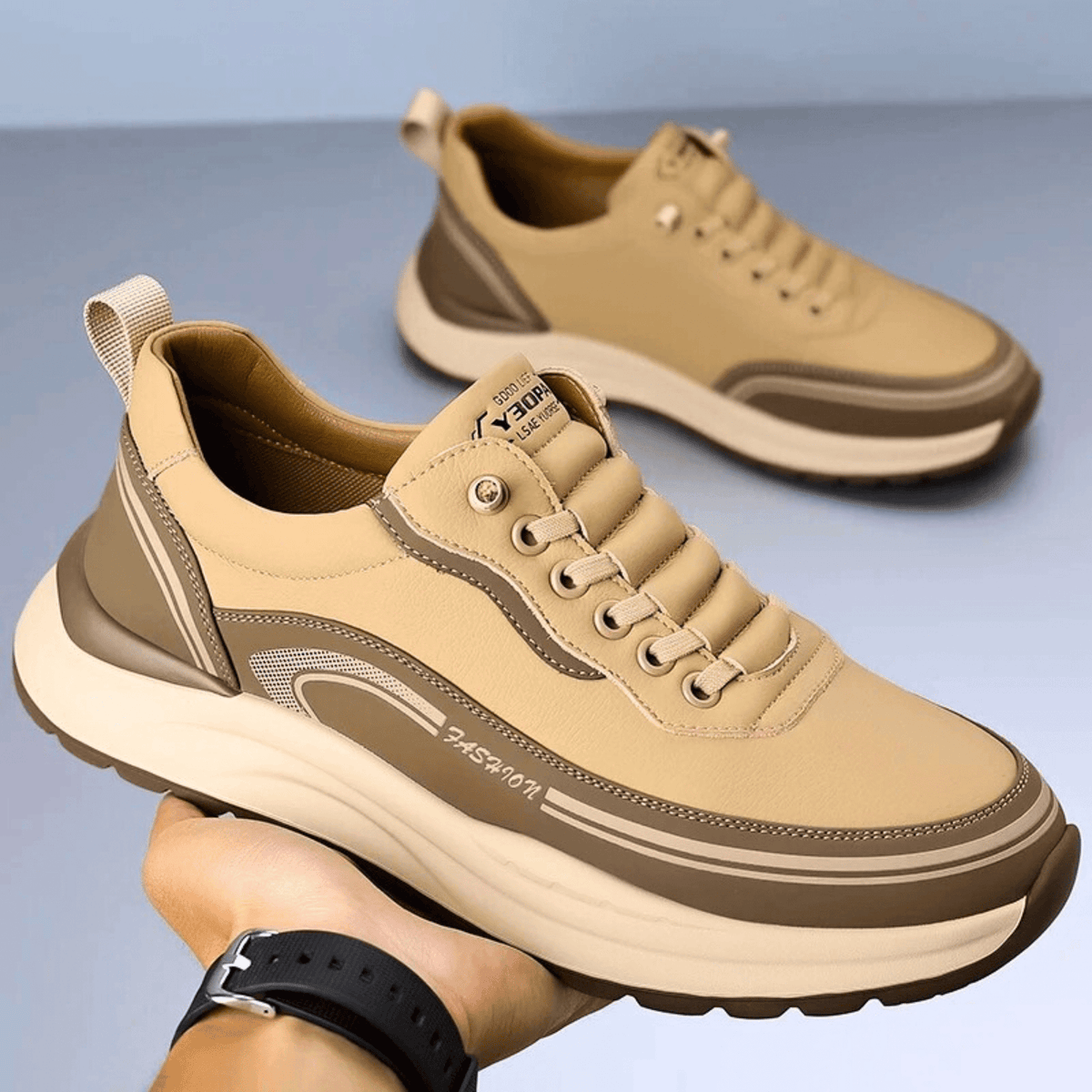 Men’s Comfort Orthopedic Shoes with Pain Relief Support