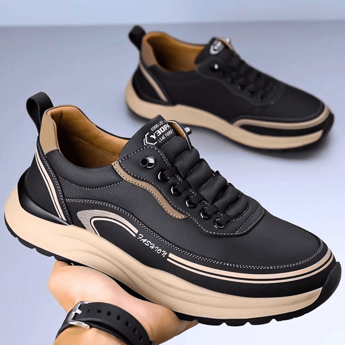 Men’s Comfort Orthopedic Shoes with Pain Relief Support
